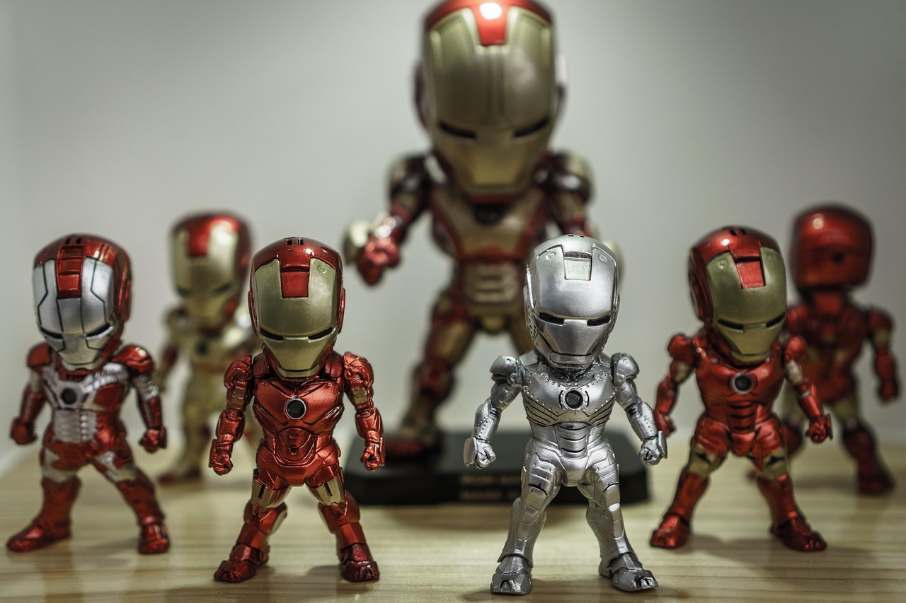 Peinture sur figurine